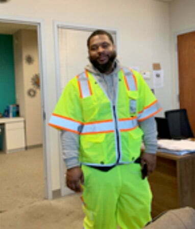 Reentry services and skilled trades graduate Khalil Sheilds at OIC Philadelphia